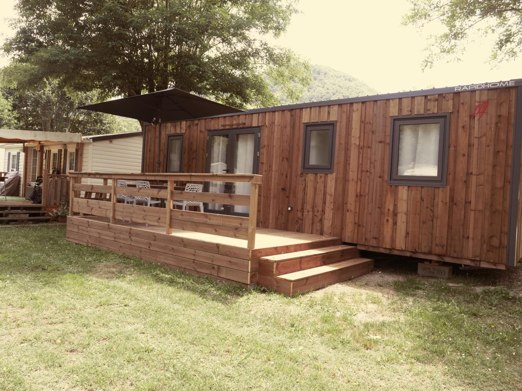 Camping Pays De Beille Les Cabannes  Exterior photo